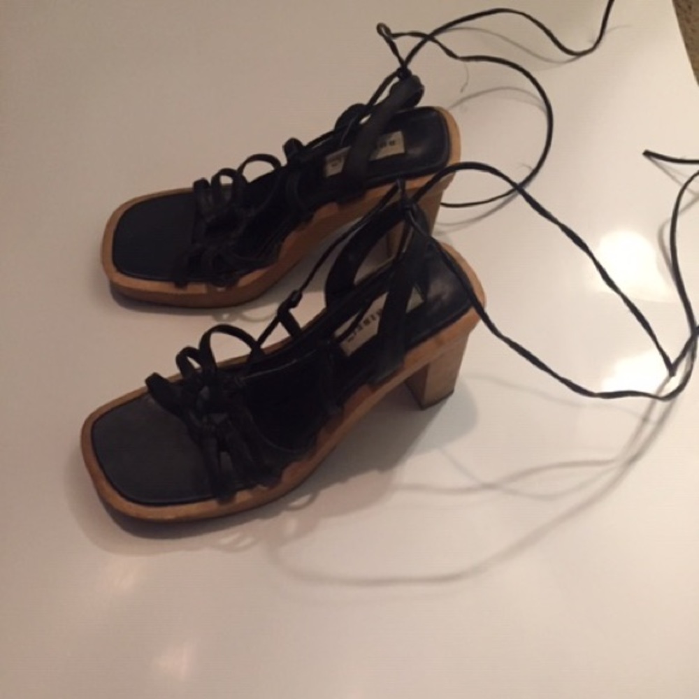 Lace up heels